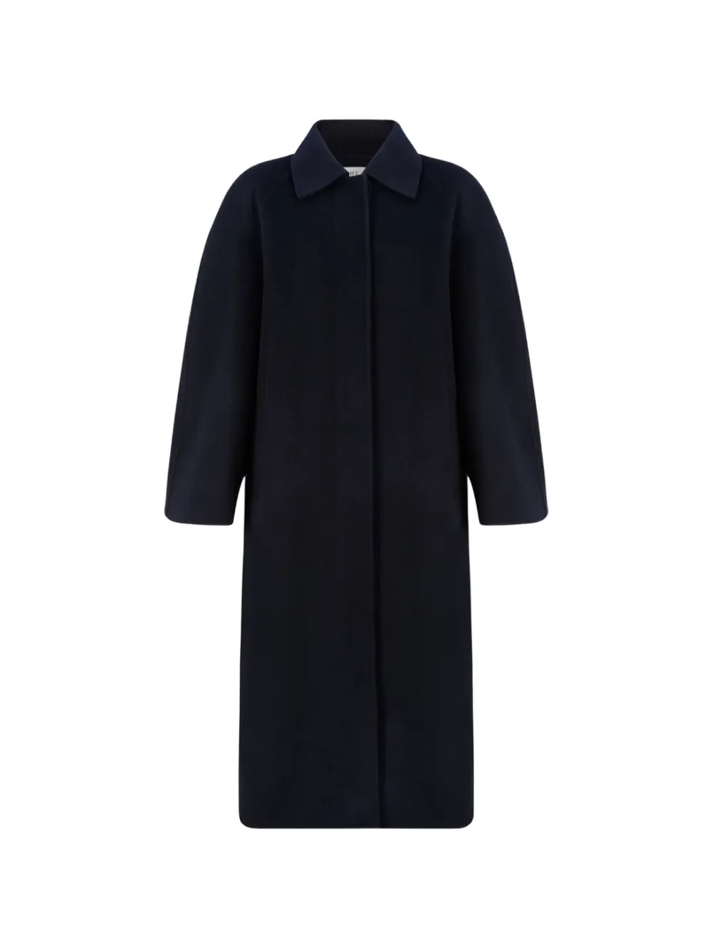 Róhe concealed-fastening raglan-sleeve padded coat - Blue