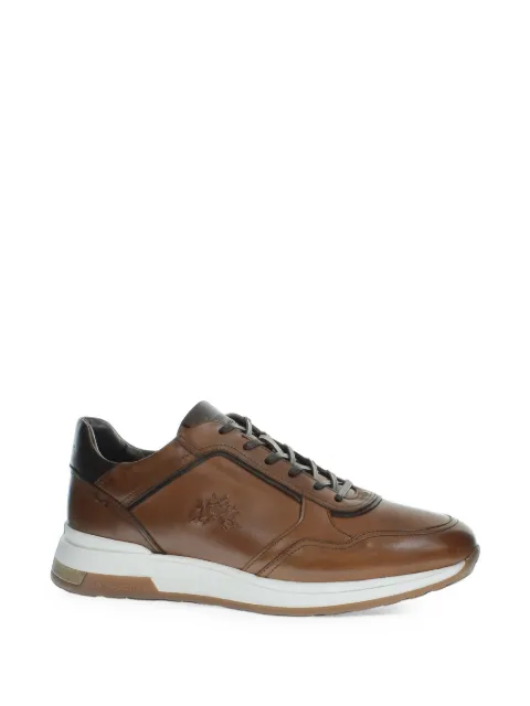 La Martina Route 40 leather sneakers