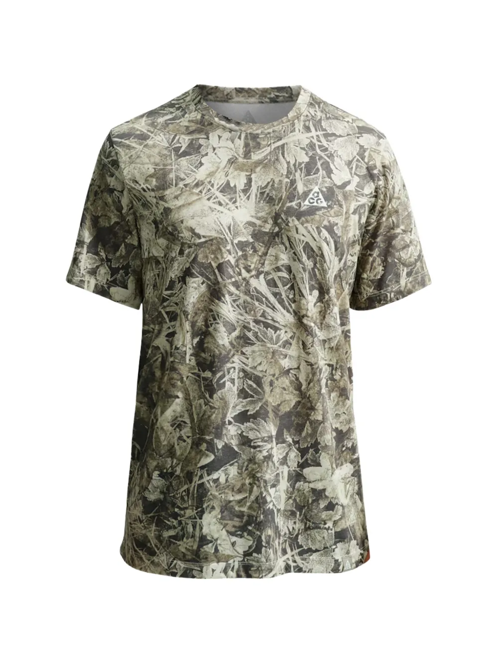 Nike Acg Chamo Camo Leaf-print T-shirt In Green