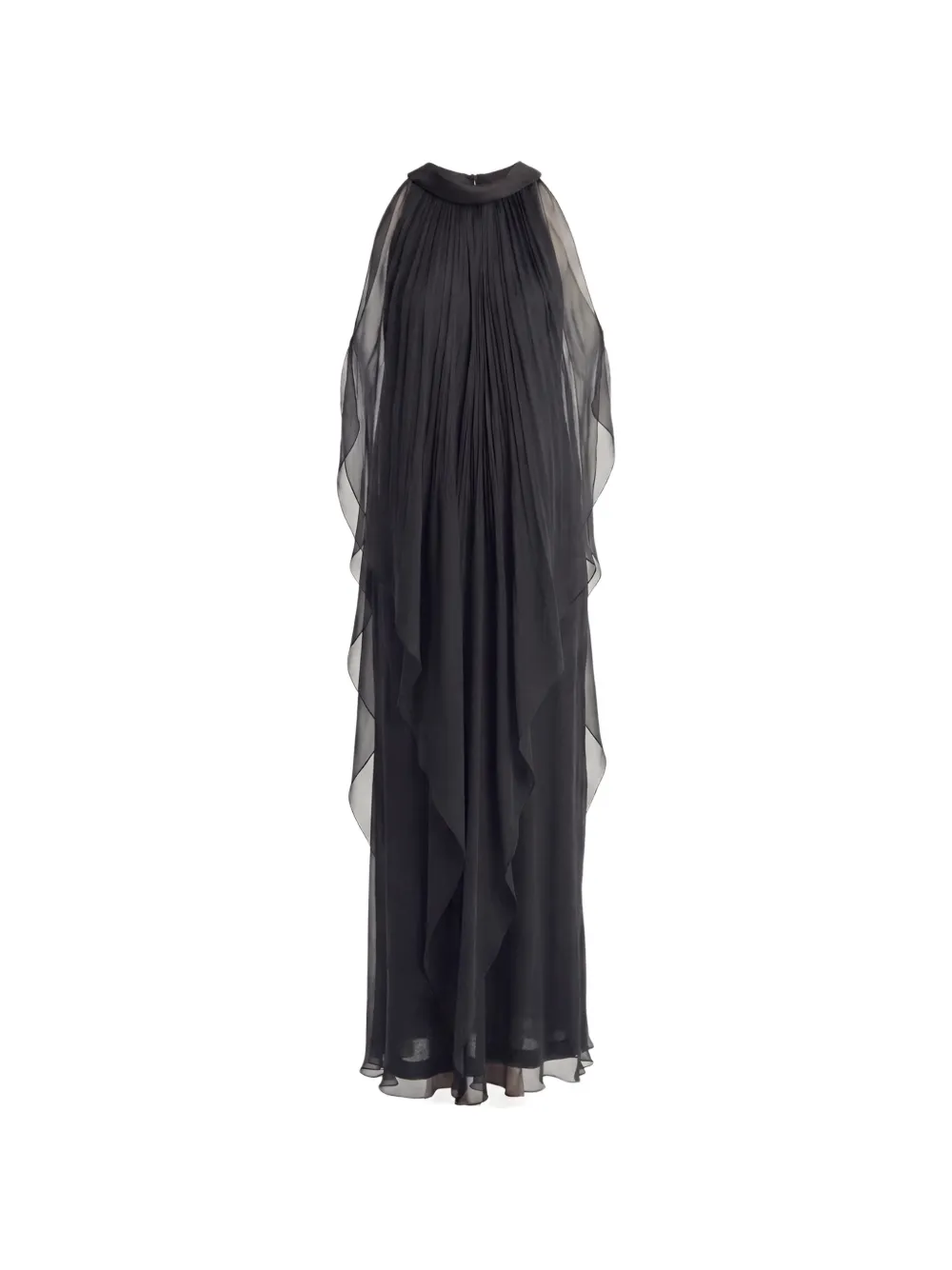 Irina Schrotter Farah pleated silk maxi dress