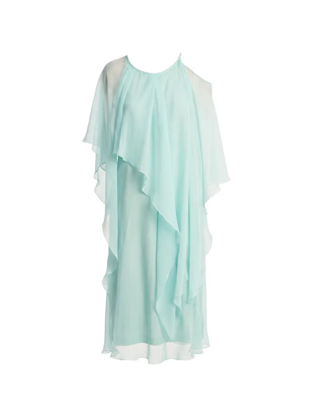 Irina Schrotter Alegra layered silk midi dress