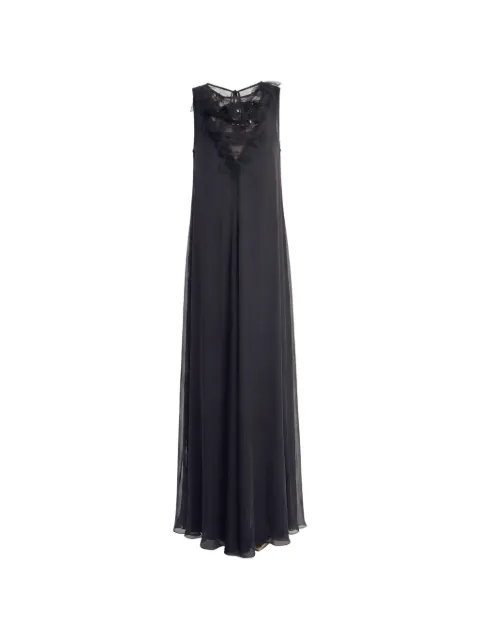 Irina Schrotter Seraphine ruffled sequin-embellished maxi dress