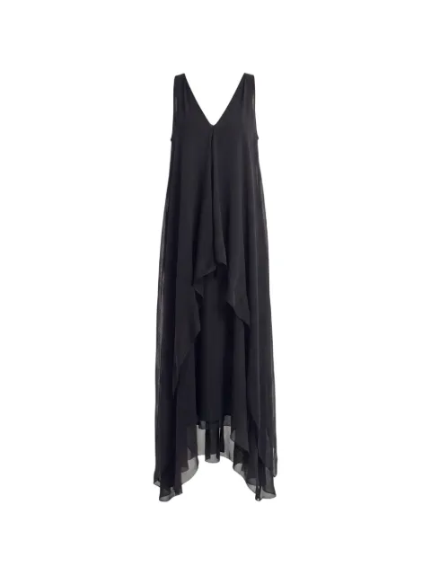 Irina Schrotter Lyko layered asymmetric maxi dress