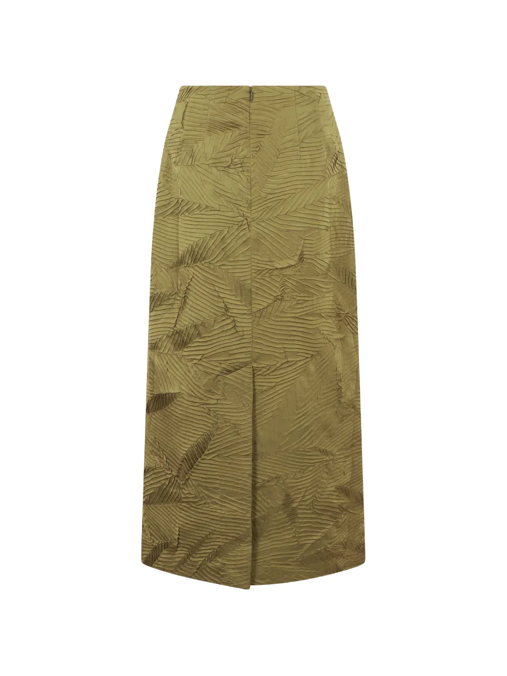 Ulla Johnson Inez maxi-rok met bladerpatroon Groen