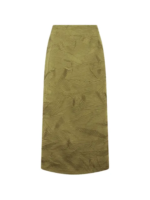 Ulla Johnson Inez leaf-pattern maxi skirt