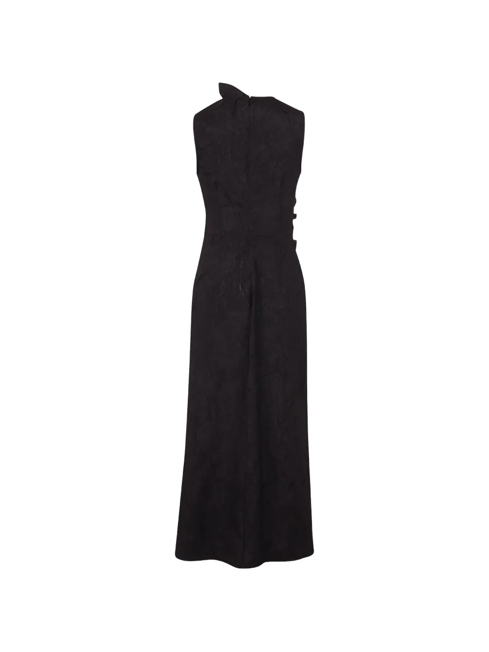Ulla Johnson Jurk met ruches en jacquard Zwart