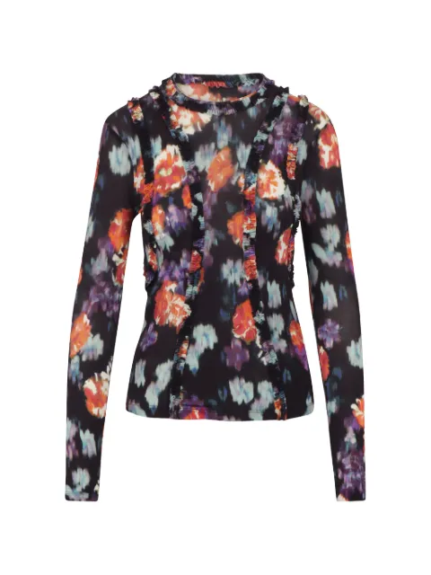 Ulla Johnson ruffled floral-print top