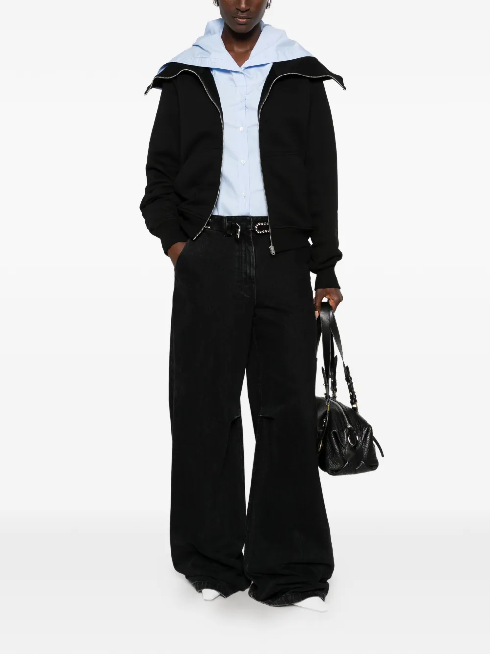 7 For All Mankind zip-up hoodie