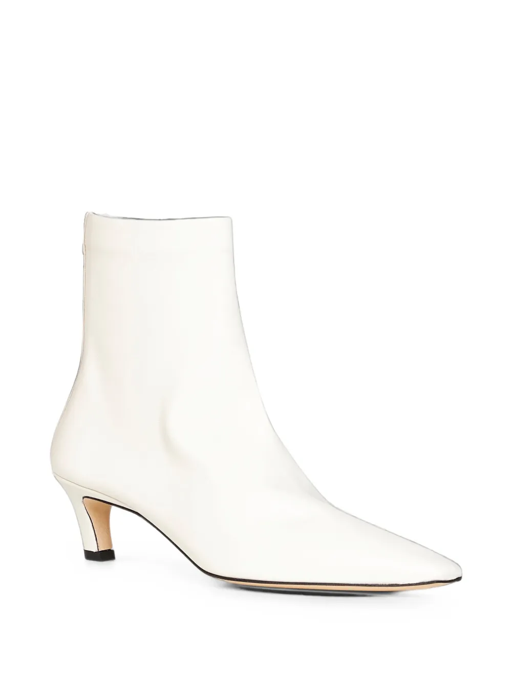 TOTEME pointed-toe ankle boots Wit