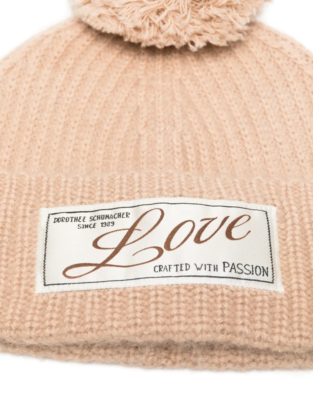 Dorothee Schumacher Muts met pompon Beige