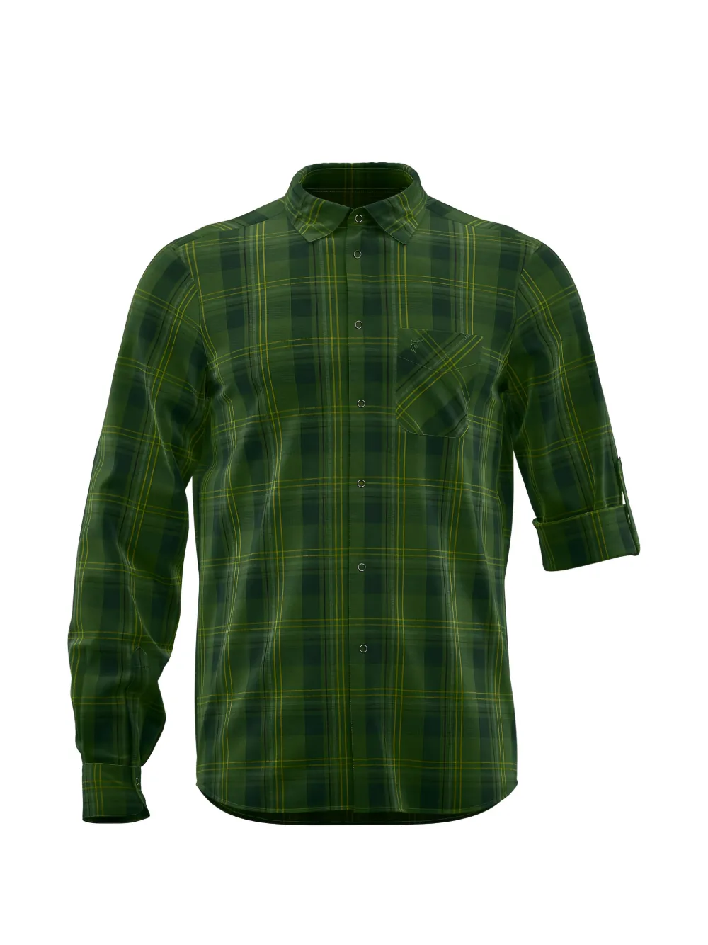 REDELK check-pattern pocket-detail shirt