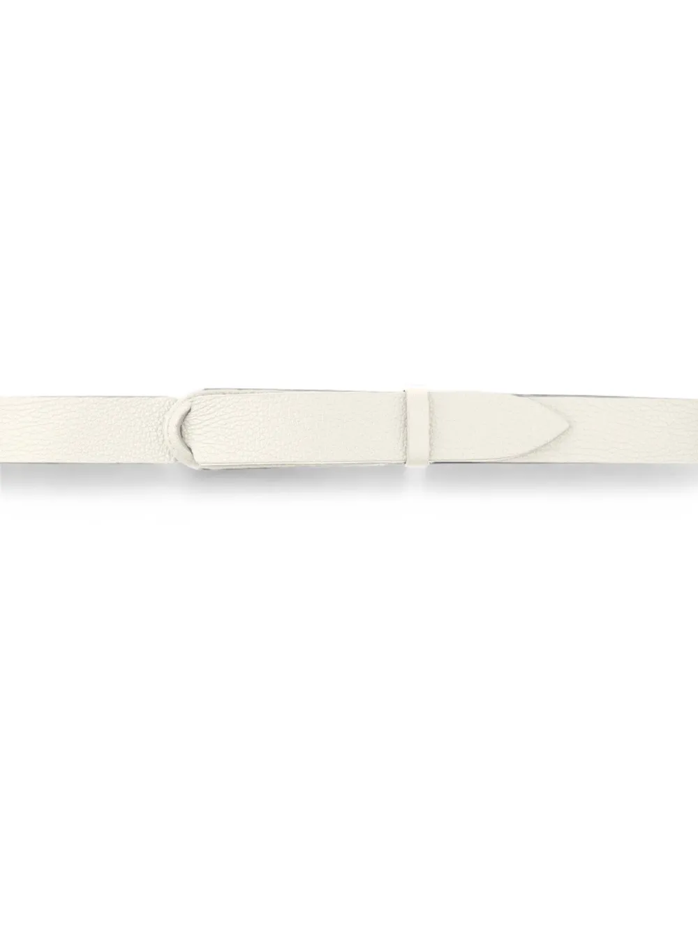 Orciani Leren riem Beige