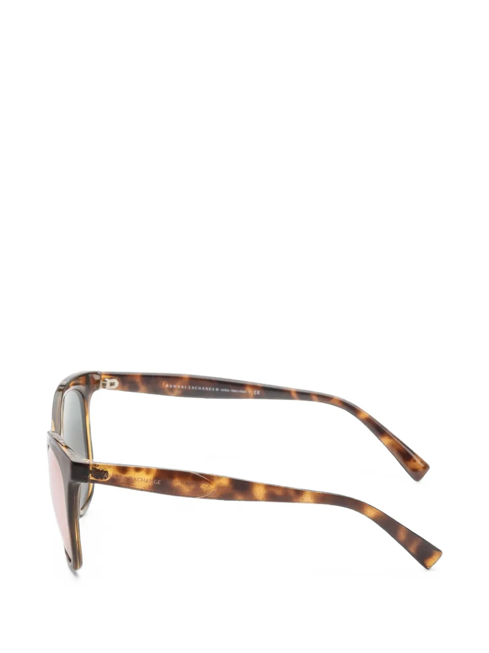 Armani Exchange Zonnebril met cat-eye montuur Bruin