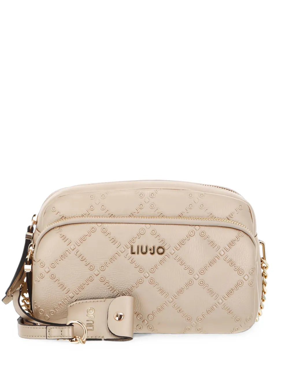 LIU JO logo-embossed cross body bag - Oro