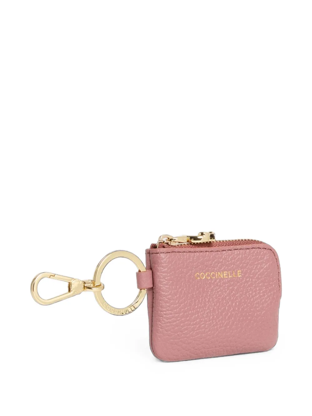 Coccinelle C-Me Softy grained-leather keyring
