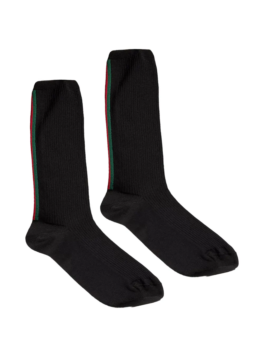 Gucci cotton socks with Web Zwart