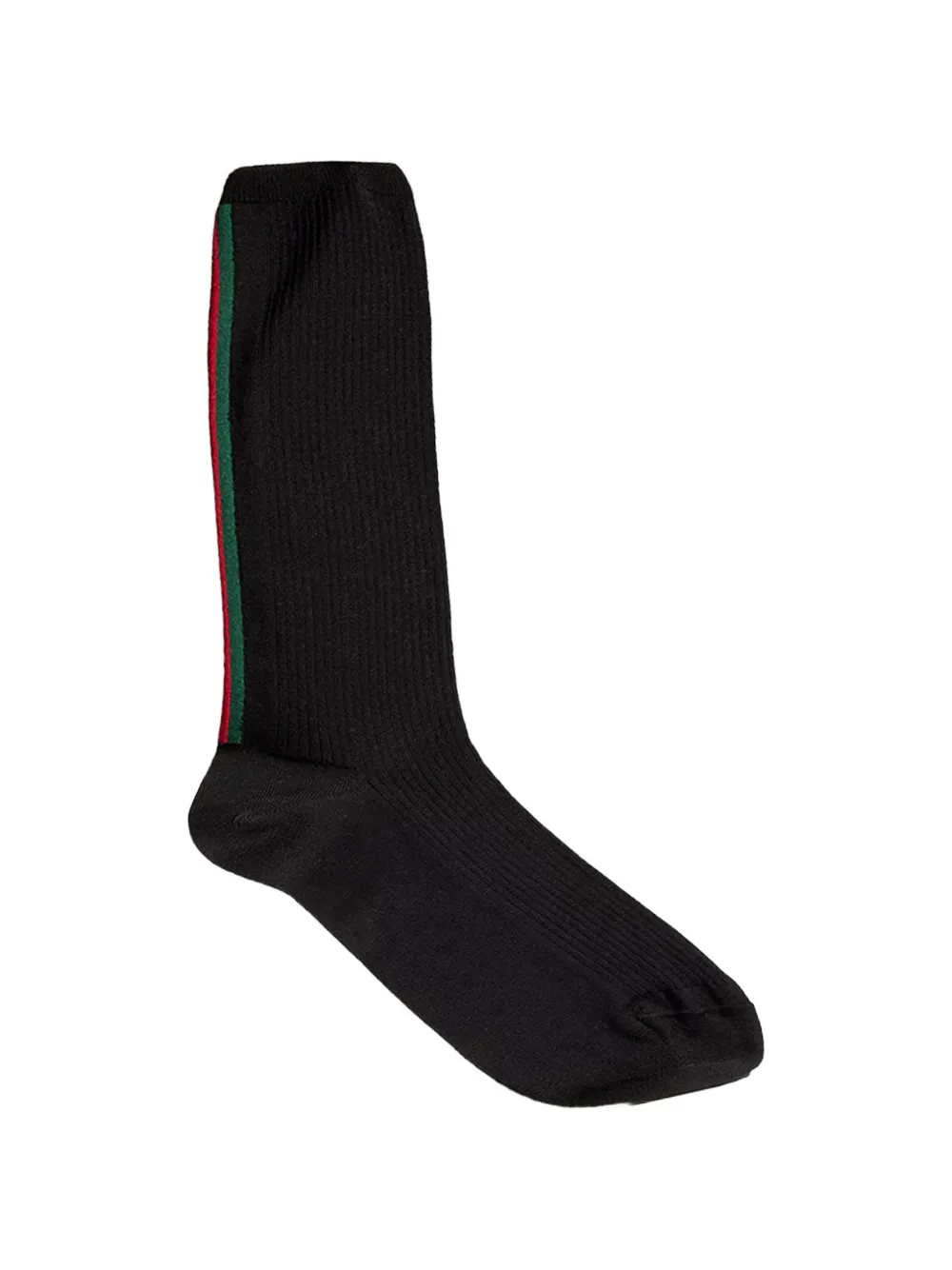 Gucci cotton socks with Web - Schwarz