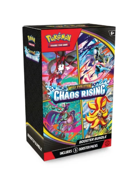 Pokemon 2026 Mega Evolution Chaos Rising booster bundle