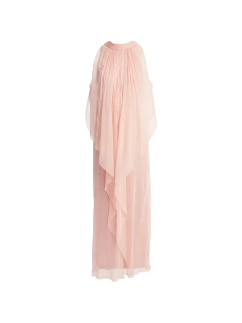 Irina Schrotter Farah pleated maxi dress