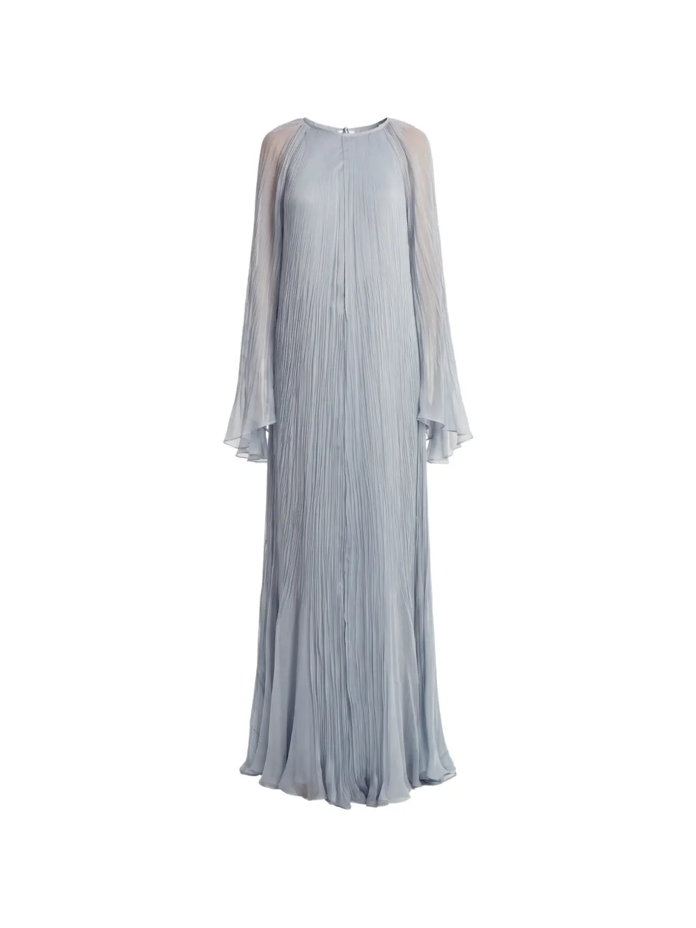 Irina Schrotter Silvya pleated silk maxi dress
