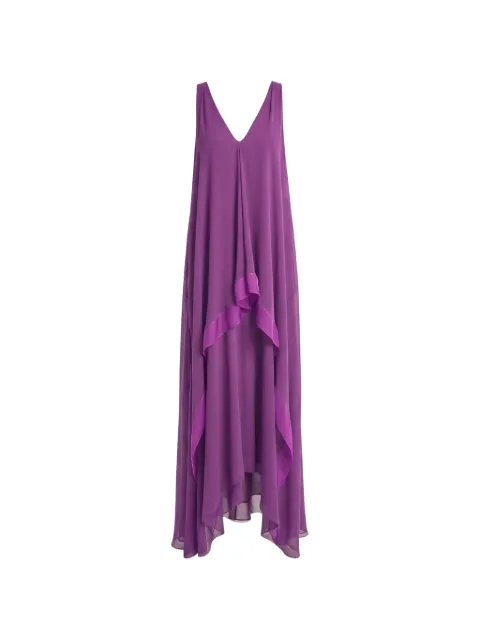Irina Schrotter Liko layered handkerchief-hem maxi dress