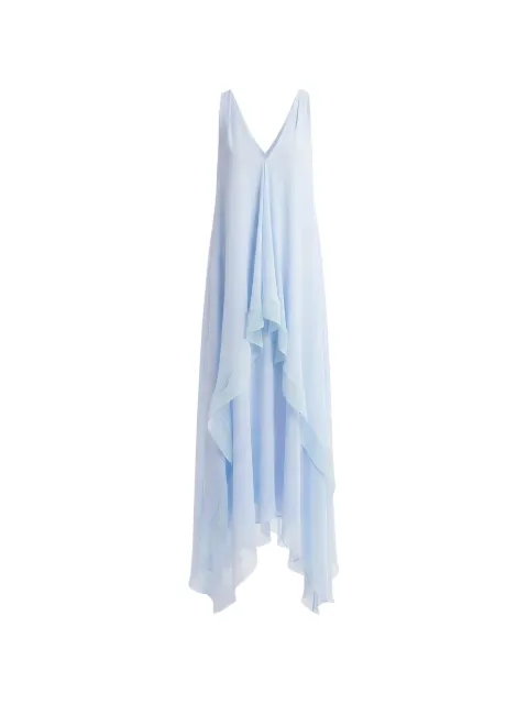 Irina Schrotter Liko ruffled asymmetric midi dress