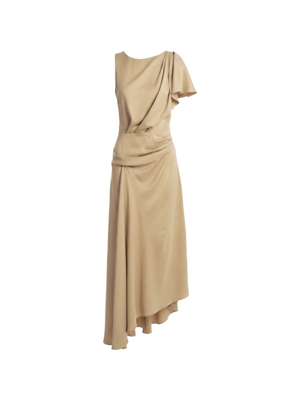 Irina Schrotter Bridget asymmetric draped dress