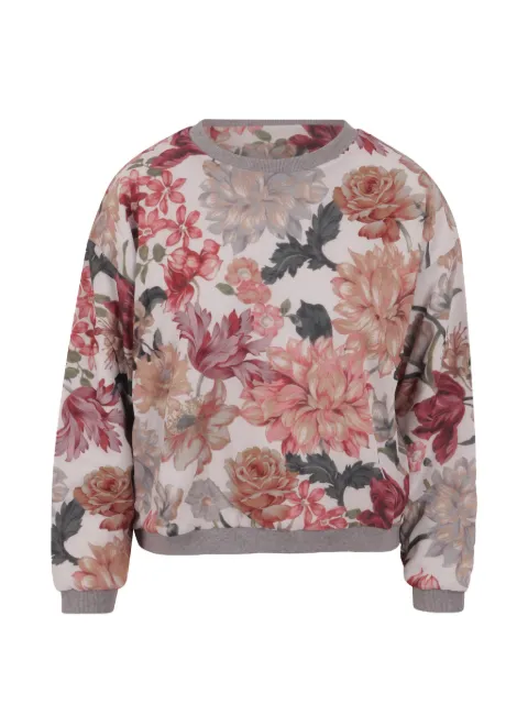 Noumeno Concetp floral-print sweatshirt