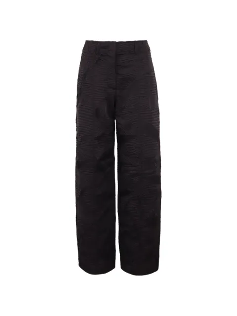Ulla Johnson Carine textured wide-leg trousers
