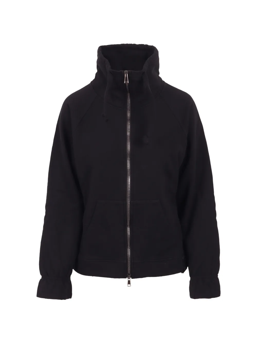 Noumeno Concetp high-neck drawstring-fastening hoodie