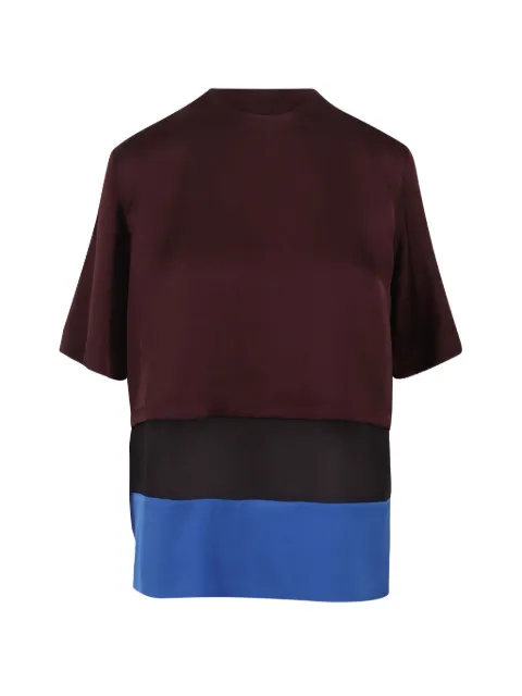 Christian Wijnants Tuno colour-block blouse