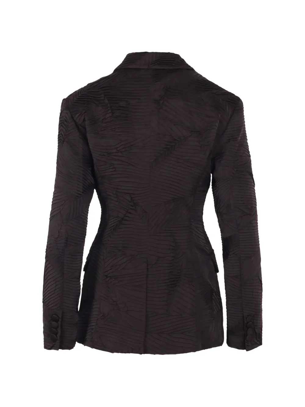 Ulla Johnson Dhemi textured single-breasted blazer Zwart