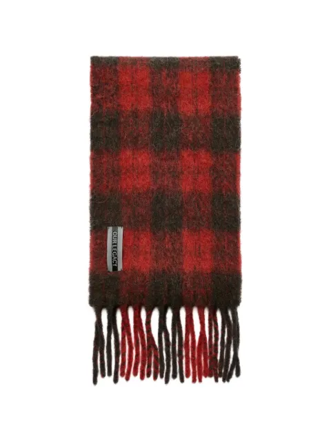 OUR LEGACY Estate checked scarf