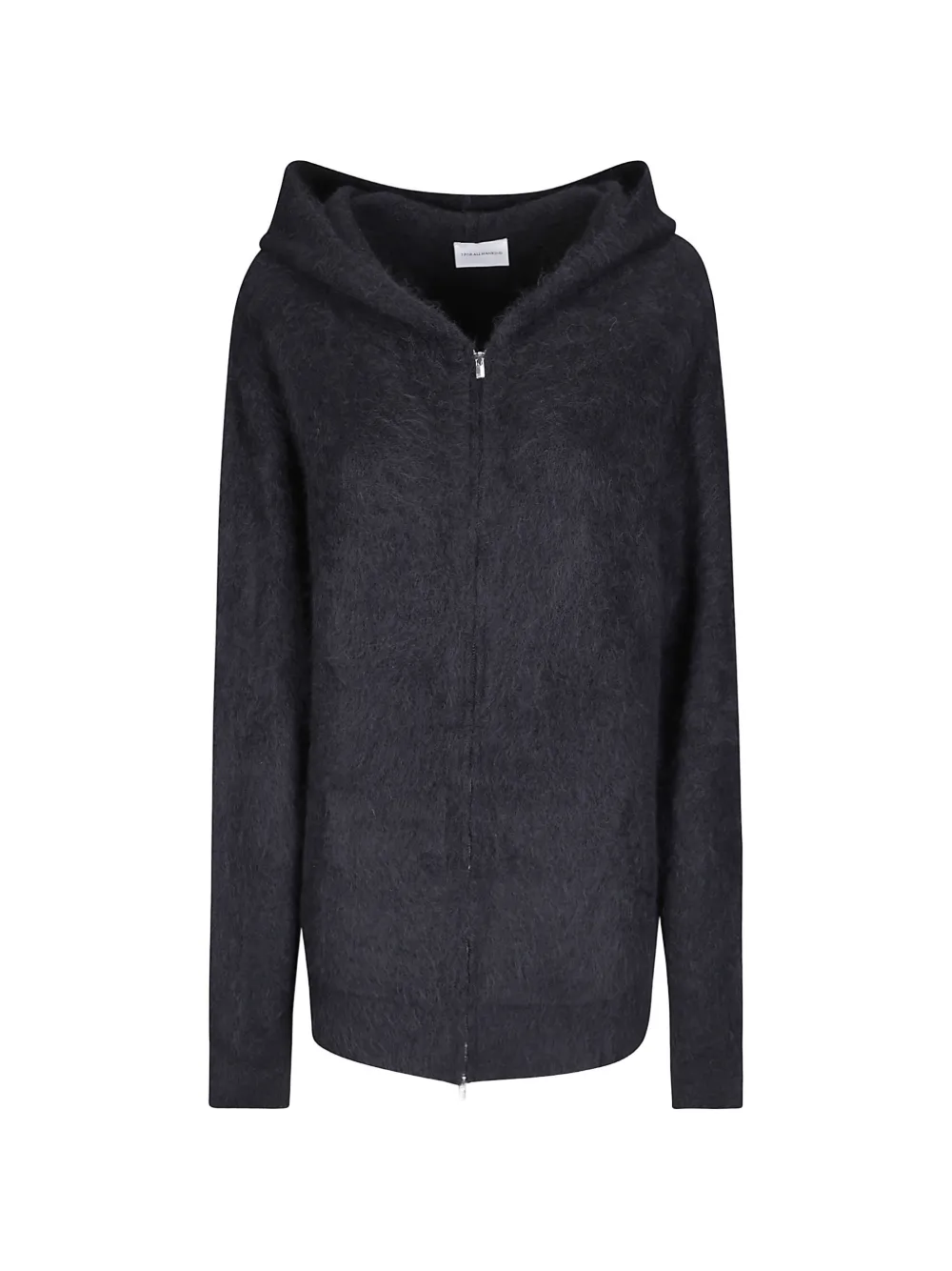 7 For All Mankind fuzzy zip-up hoodie