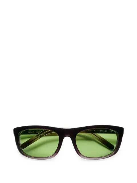 OUR LEGACY Shelter rectangle-frame sunglasses
