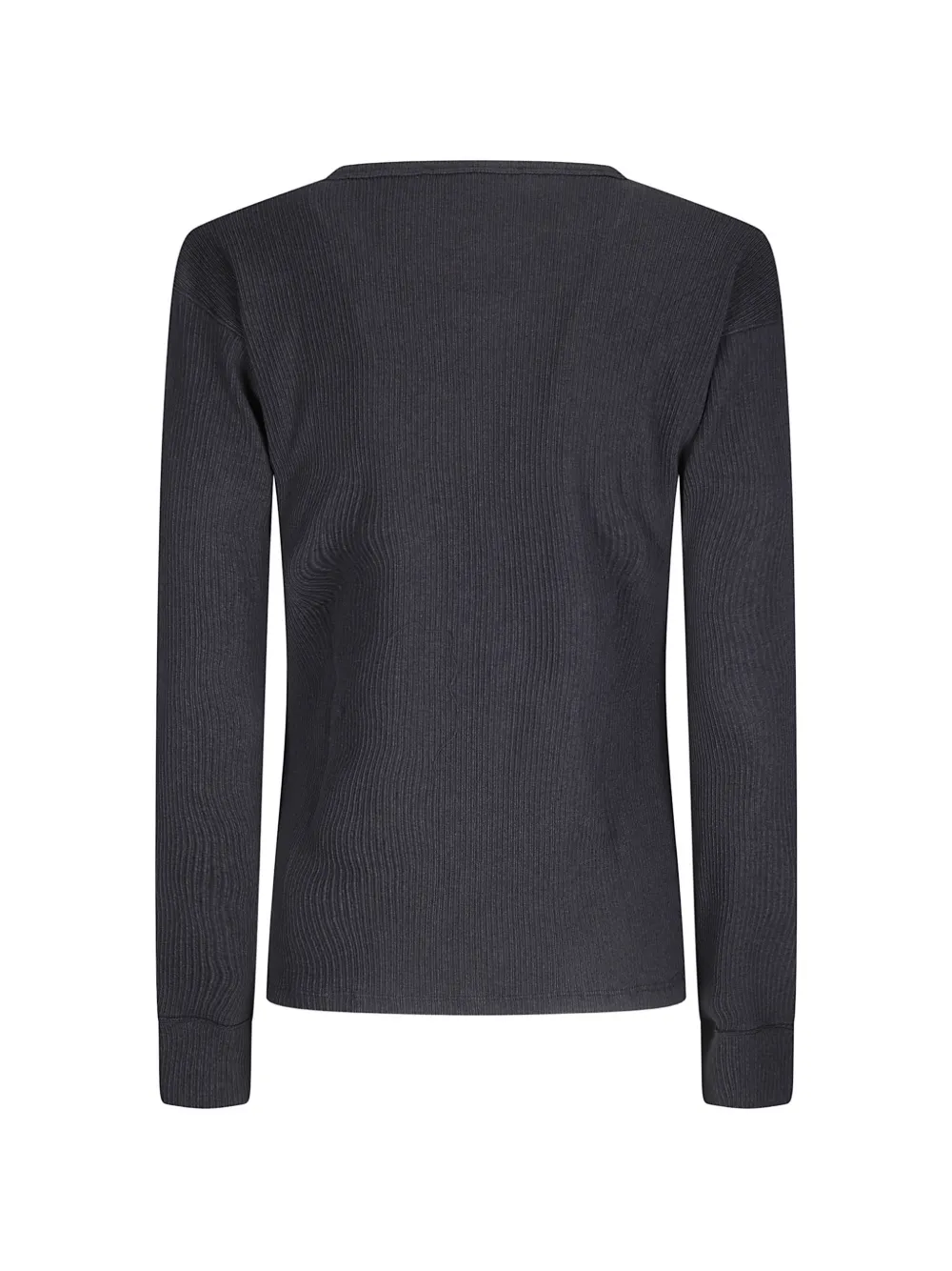 OUR LEGACY Gentle Henley top met lange mouwen Grijs