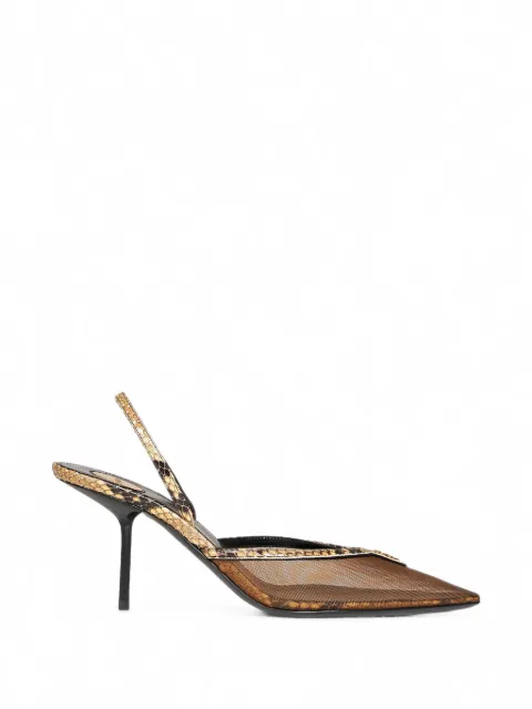 Saint Laurent Folie slingback pumps