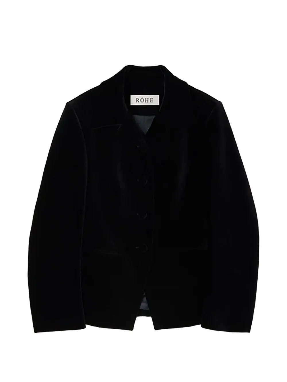 Róhe fitted velvet blazer