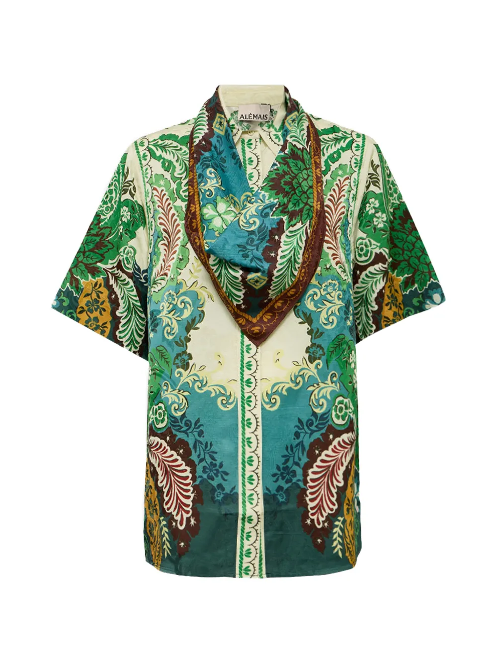 ALEMAIS Florence botanical-print shirt