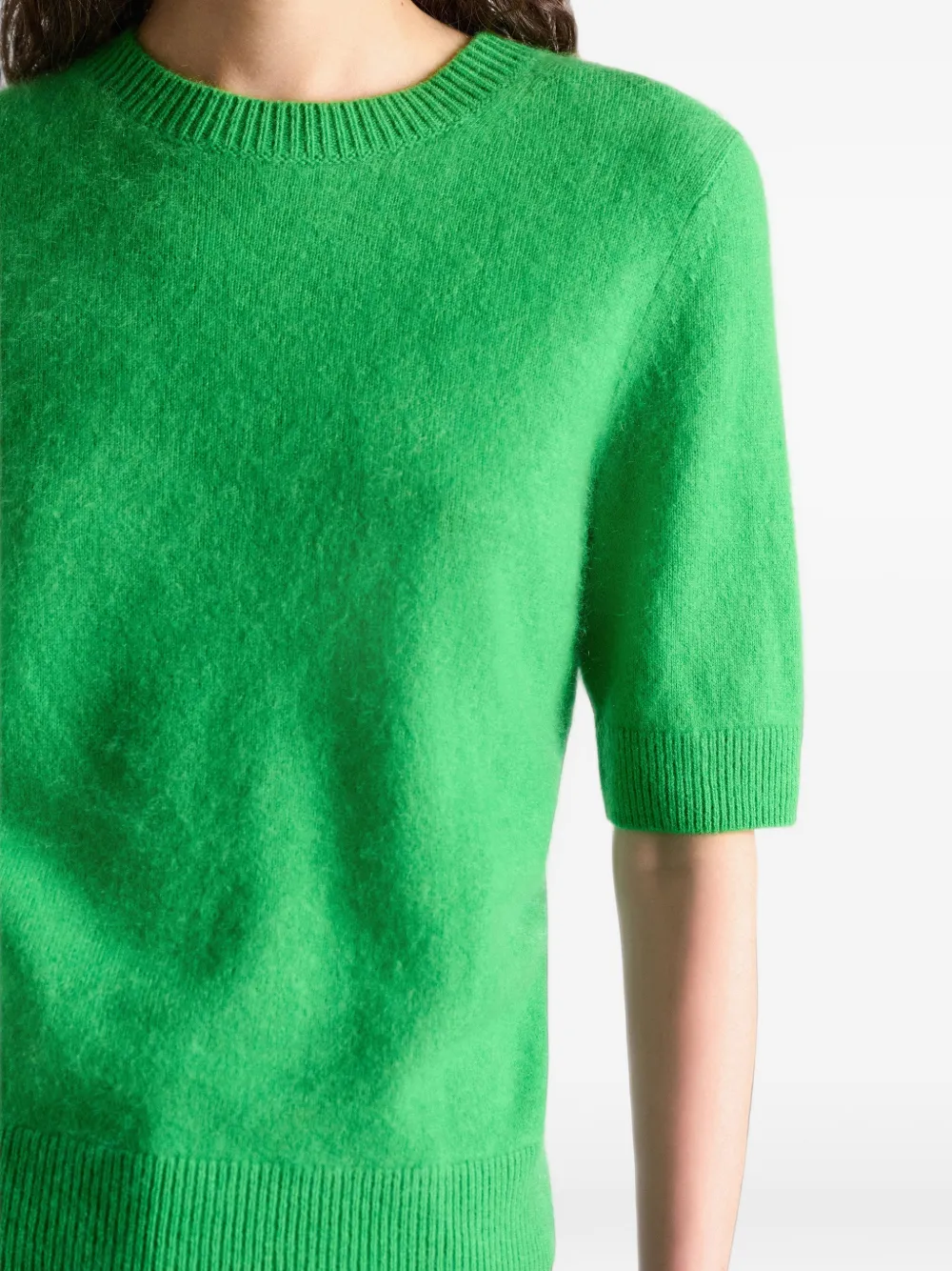 Dorothee Schumacher Fluffy Statements top met korte mouwen Groen