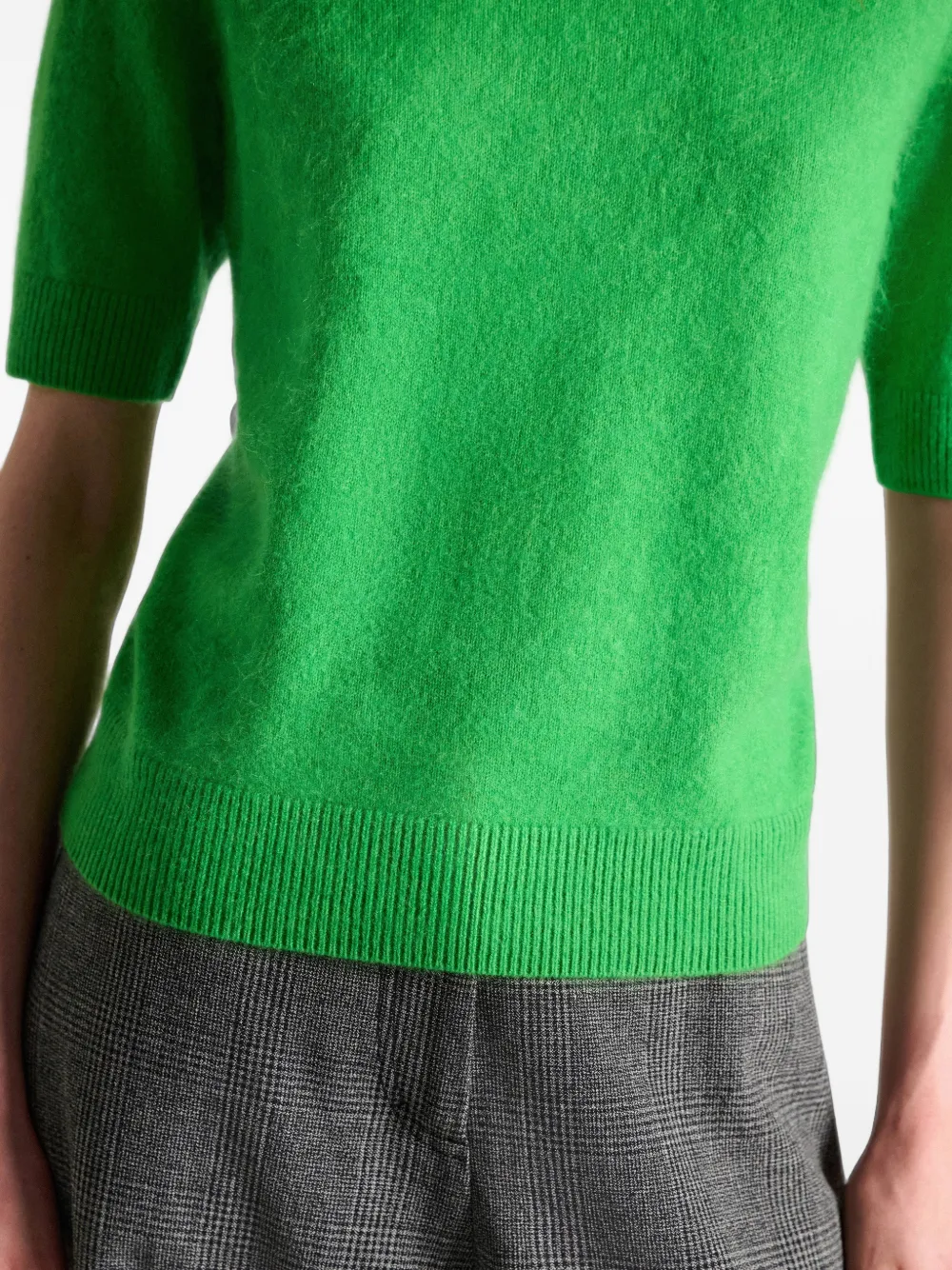 Dorothee Schumacher Fluffy Statements top met korte mouwen Groen