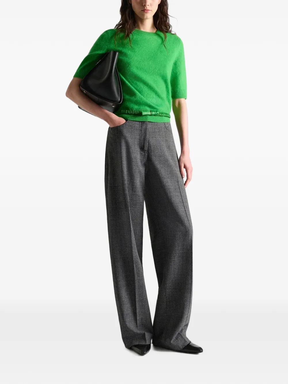 Dorothee Schumacher Fluffy Statements top met korte mouwen Groen
