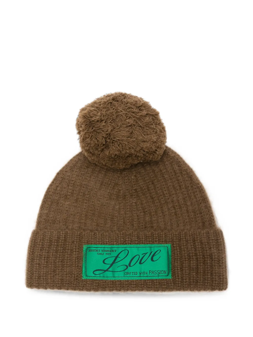 Dorothee Schumacher bonnet à pompon - Marron Dorothee Schumacher bonnet à pompon - Marron