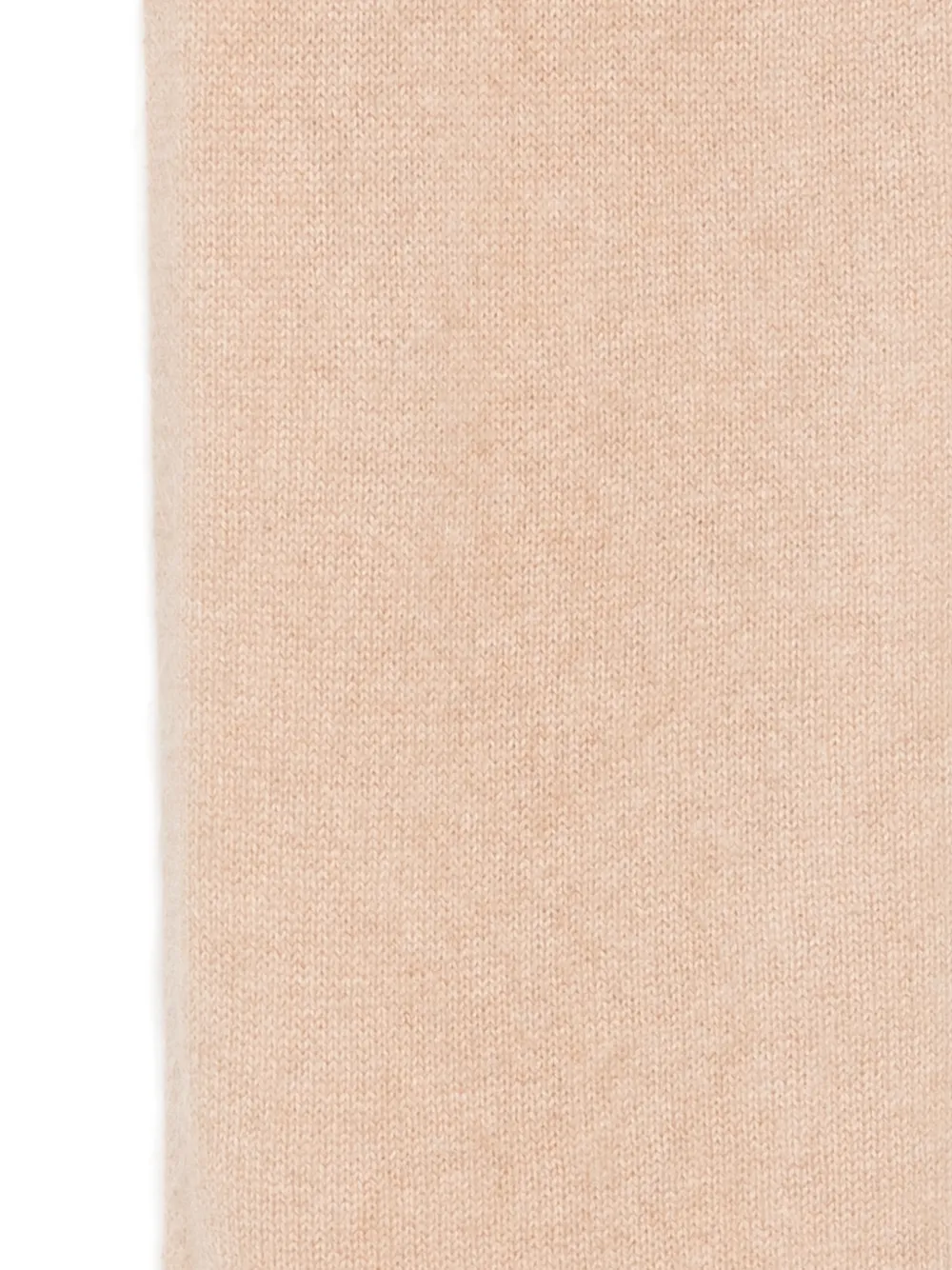 Dorothee Schumacher Fluffy Statements sjaal met logo-patch Beige