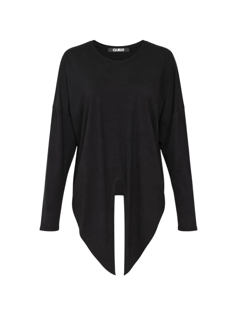 Club21 Collection Leni asymmetric long-sleeve top