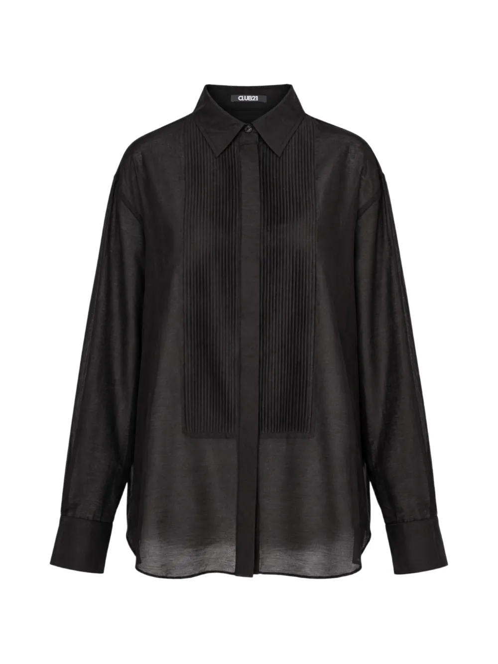 Club21 Collection Soline pintuck-pleat shirt