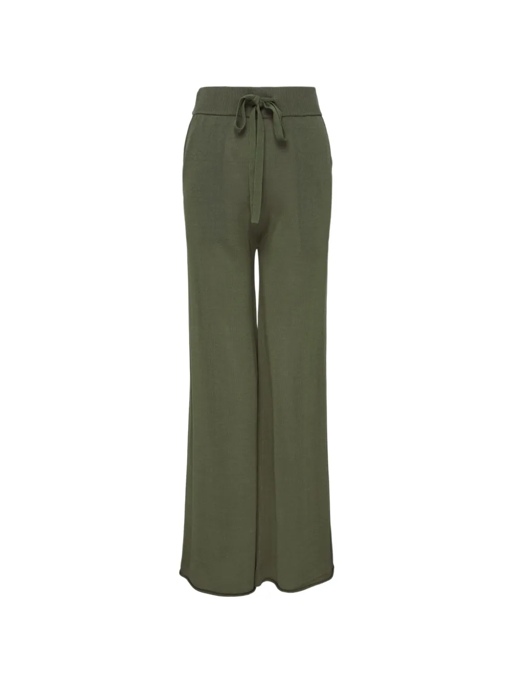 Club21 Collection Alma Wide-leg Trousers In 그린