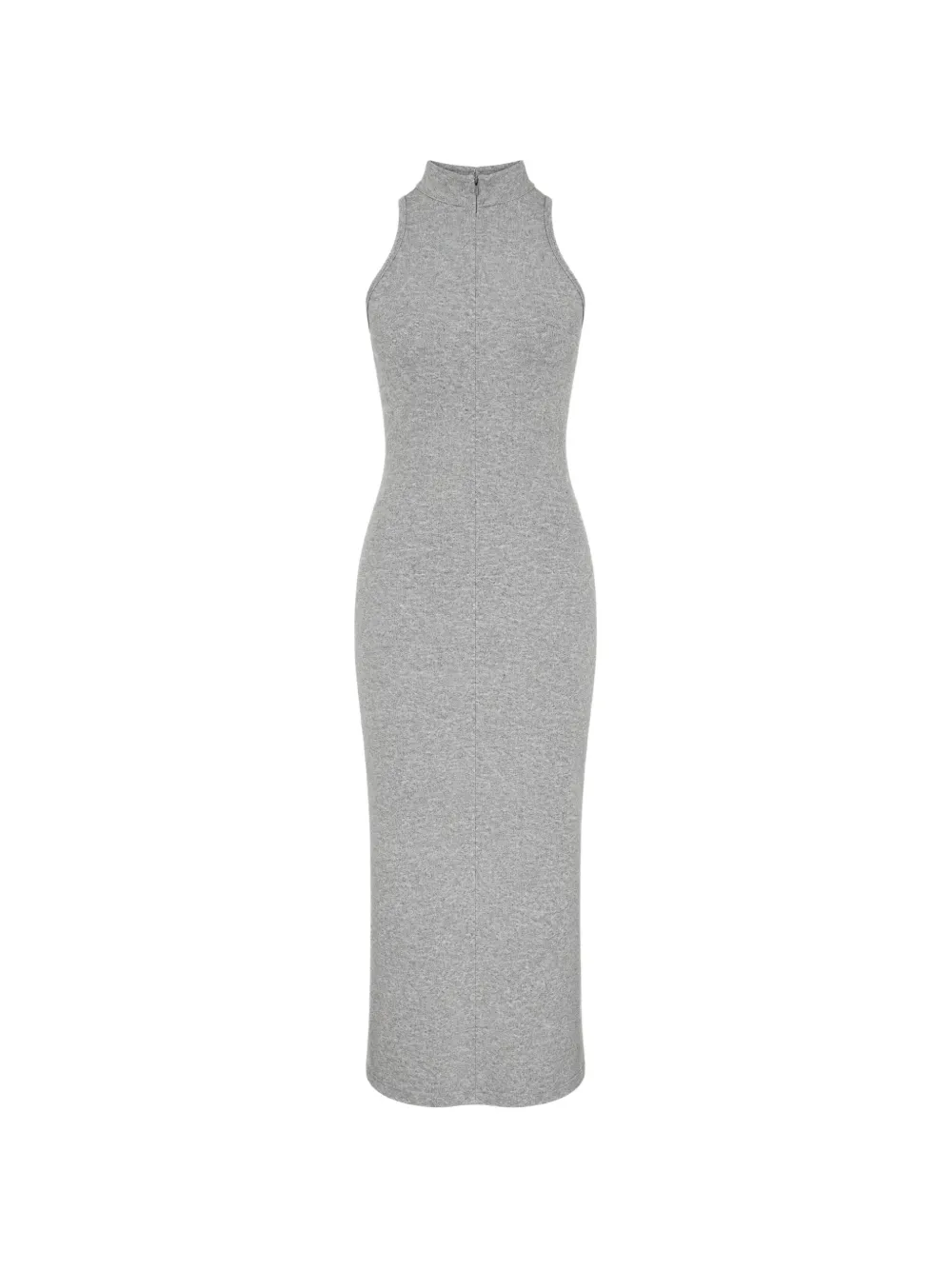 Club21 Collection Luna Cut-out Midi Dress In Grey