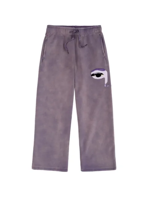 KidSuper embroidered-patch track pants