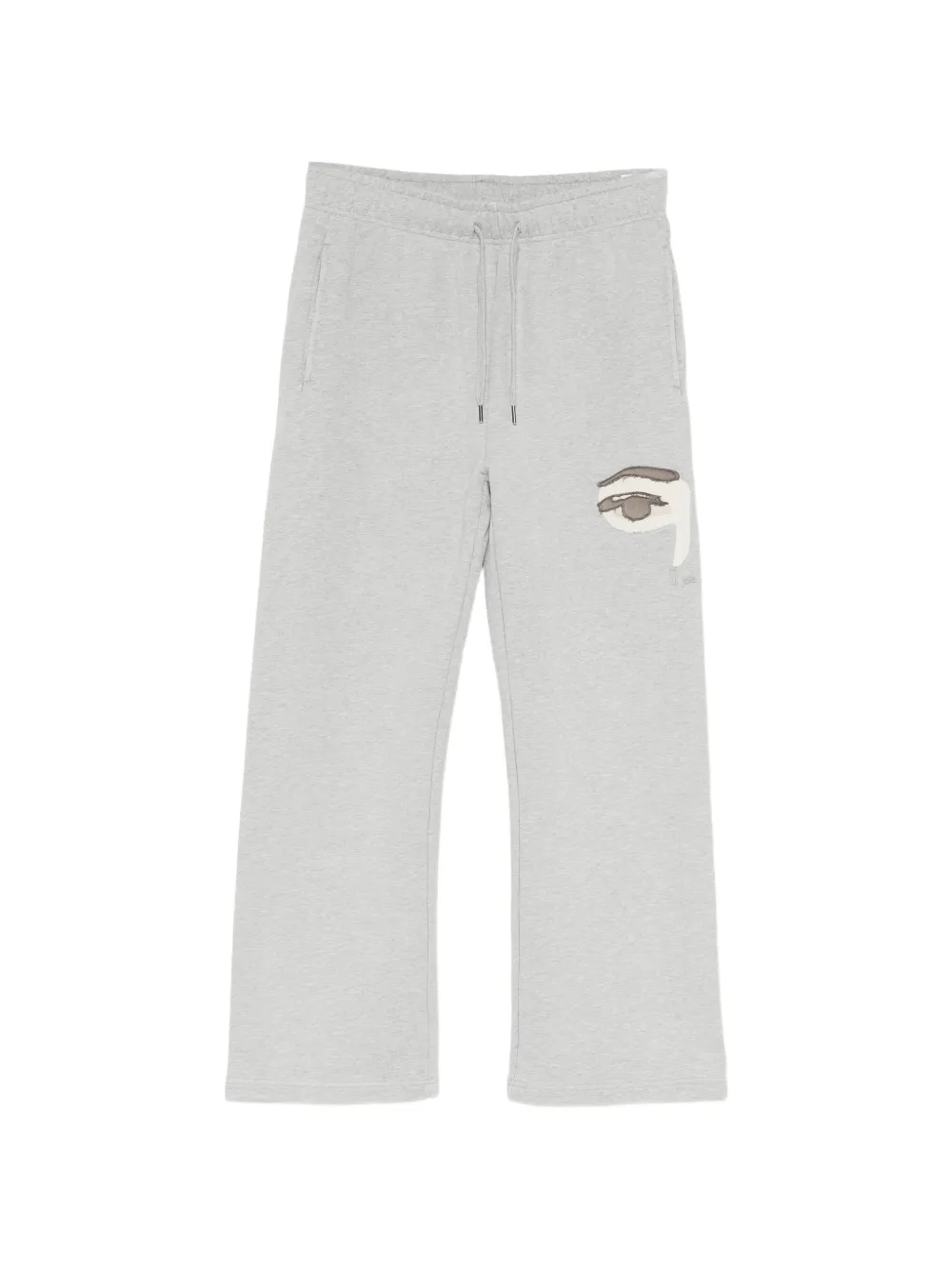 KidSuper Face sweatpants - Grigio